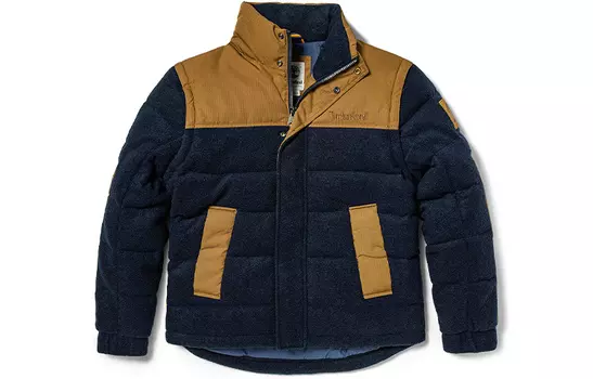 Мужской пуховик Timberland, темно-синий