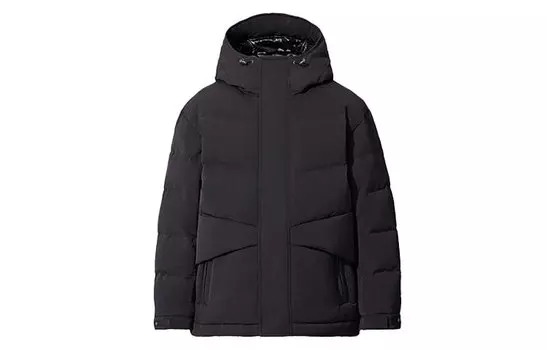Мужской пуховик UNIQLO Jil Sander Collaboration Series, 09 черный