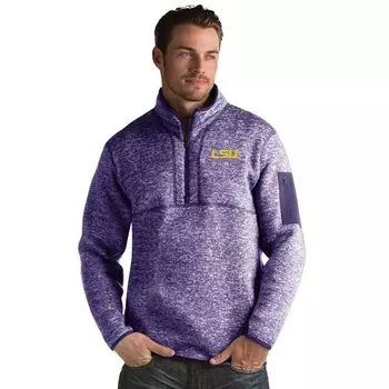 Мужской пуловер LSU Tigers Fortune Antigua