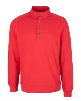Мужской пуловер с капюшоном Cutter & Buck Saturday из смеси хлопка, цвет Red Heather