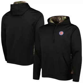 Мужской пуловер с капюшоном Dunbrooke Black/Camo Chicago Cubs Ranger