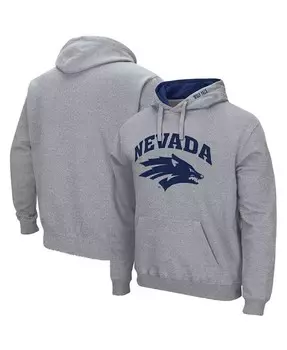 Мужской пуловер с капюшоном Nevada Wolf Pack Arch и Logo Colosseum, синий