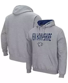 Мужской пуловер с капюшоном New Hampshire Wildcats Arch и Logo Colosseum, синий