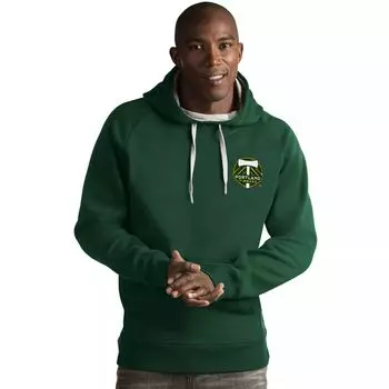 Мужской пуловер с капюшоном Portland Timbers Victory Antigua