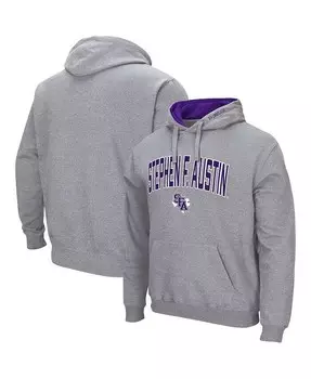 Мужской пуловер с капюшоном Stephen F Austin Lumberjacks Arch и логотипом Colosseum, фиолетовый
