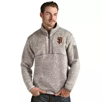 Мужской пуловер с молнией 1/4 San Francisco Giants
