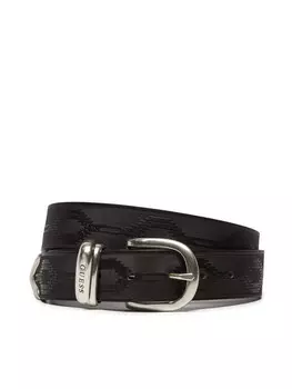 Мужской ремень Guess Designed Folk Belt M4BZ32 L0VH0, черный