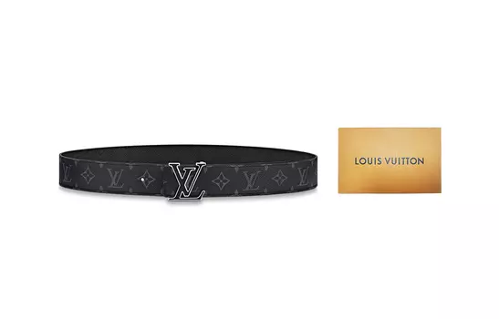 Мужской ремень Louis Vuitton, черный