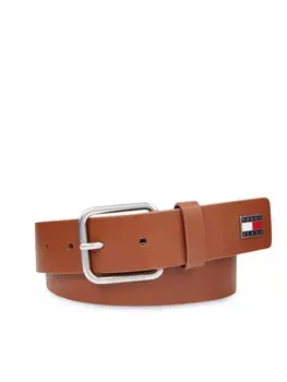 Мужской ремень Tommy Jeans, коричневый