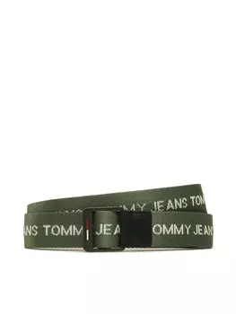 Мужской ремень Tommy Jeans, зеленый