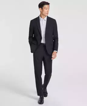 Мужской современный костюм из шерстяной смеси Hugo Boss