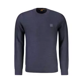 Мужской свитер Hugo Boss Cotton Men, синий