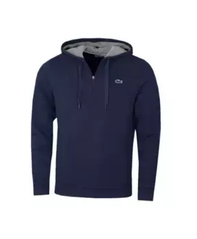 Мужской свитер на полумолнии Lacoste, синий