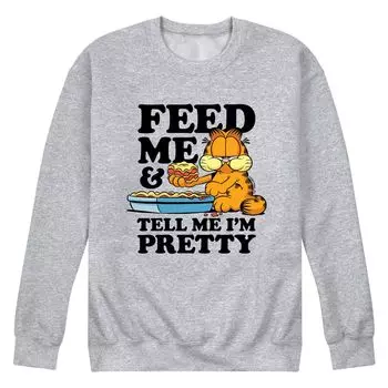 Мужской свитшот Garfield Feed Me Licensed Character