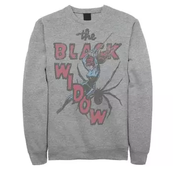 Мужской свитшот Marvel Thrifted Black Widow