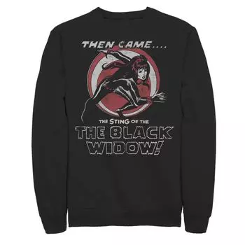 Мужской свитшот Marvel Vintage Black Widow