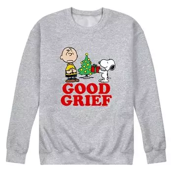 Мужской свитшот Peanuts Good Grief Holiday Licensed Character