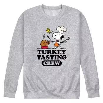 Мужской свитшот Peanuts Turkey Tasting Crew Licensed Character
