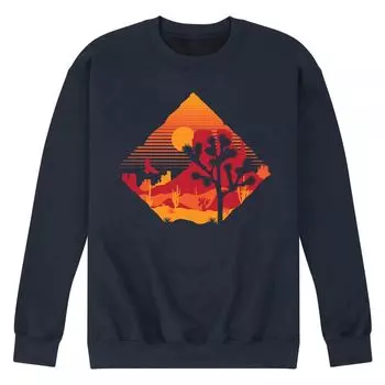 Мужской свитшот с рисунком Desert Sunset Licensed Character