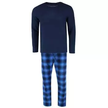 Мужской термокомплект из микрофлиса X Temp Hanes, голубой