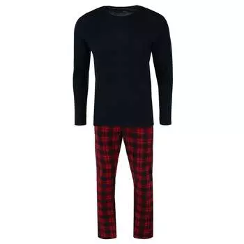 Мужской термокомплект из микрофлиса X Temp Hanes, черный