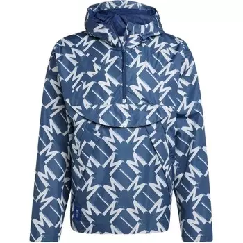 Мужской тренч Manchester United Blue Adidas, синий