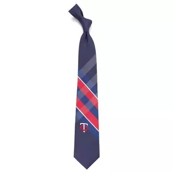 Мужской узкий галстук в сетку Minnesota Twins