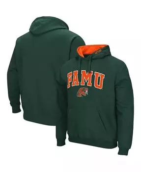 Мужской зеленый пуловер с капюшоном Florida A&M Rattlers Isle Colosseum, зеленый