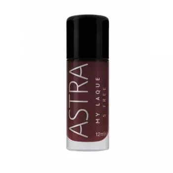 Лак для ногтей Astra My Laque 5, бордовый