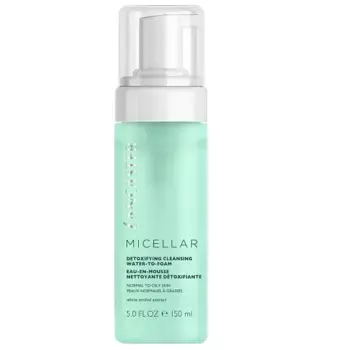 Мыльная мицеллярная вода Micellar Detoxifyng Cleansing Water-To-Foam Lancaster, 150 ml