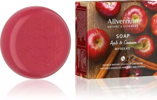 Мыло ALLVERNUM Nature's Essences с яблоком и корицей