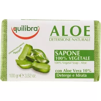 Мыло Алоэ Вера 100г, Equilibra
