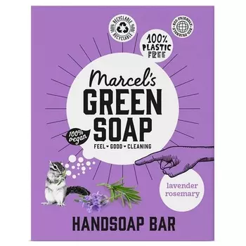 Мыло для рук «Лаванда и розмарин» 90 г, Marcel'S Green Soap