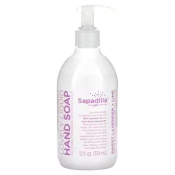 Мыло для рук Sapadilla Lovely Liquid, сладкая лаванда и лайм