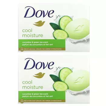 Мыло Dove Cool Moisture, огурец и зеленый чай