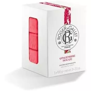 Мыло Gingembre Rouge 100 г — упаковка из 3 шт., Roger & Gallet