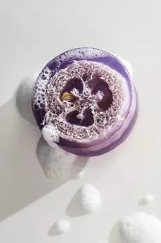 Мыло Honey Belle с люфой, красный