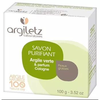 Мыло из зеленой глины 100 г Argiletz
