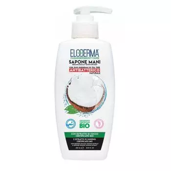 Мыло Jabn de Manos Antibacteriano con Extracto de Coco Eloderma, 300 ml