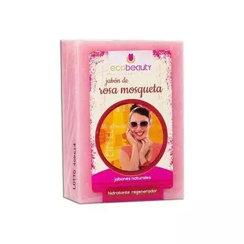 Мыло Jabon de Rosa Mosqueta Ecobeauty, 100 gr