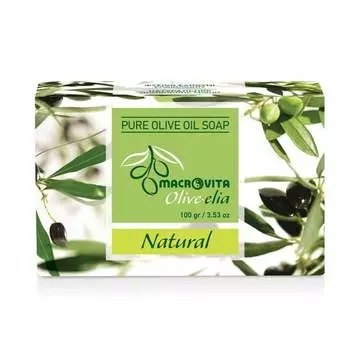 Мыло MACROVITA OLIVE-ELIA с чистым оливковым маслом НАТУРАЛЬНОЕ 100г