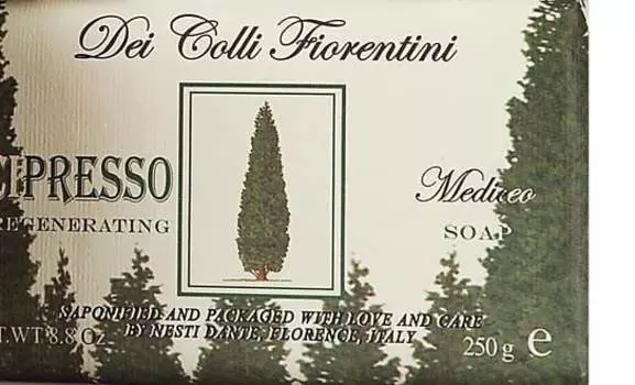 Мыло на основе кипариса, 250 г Nesti Dante, Dei Coli Fiorentini