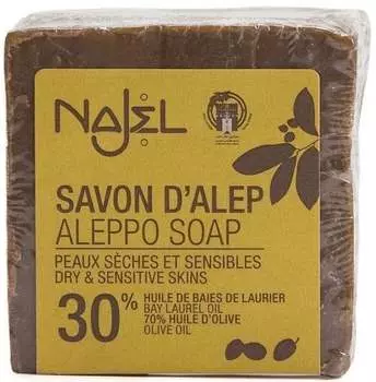 Мыло Najel Aleppo 30% 185г