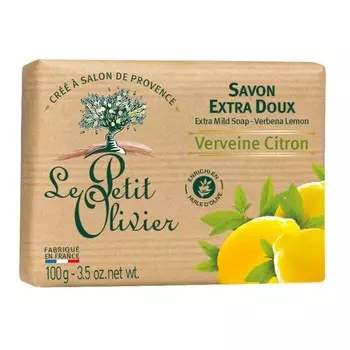 Мыло Pastilla Jabn Verbena & Limn Le Petit Olivier, 100 gr