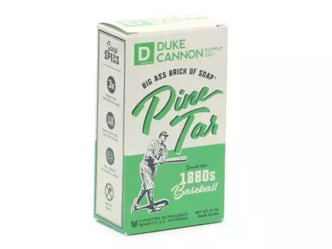Мыло Pine Tar Baseball Bar Soap Duke Cannon Supply Co., цвет onecolor