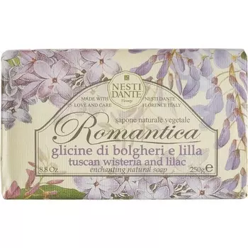 Мыло Romantica Глициния и Сирень 250г, Nesti Dante