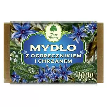 МЫЛО С БУРАГО И ХРЕНОМ 100 г - DARY NATURY