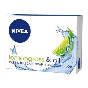 Мыло с лемонграссом и маслом 100 г, Nivea