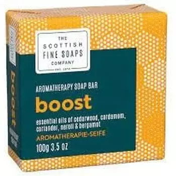 Мыло Scottish Fine Soaps Aromatherapy Boost, 100 г, в упаковке