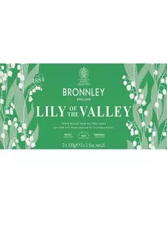 Мыло SEIFE OF THE VALLEY IN GESCHENKBOX Bronnley, цвет grn